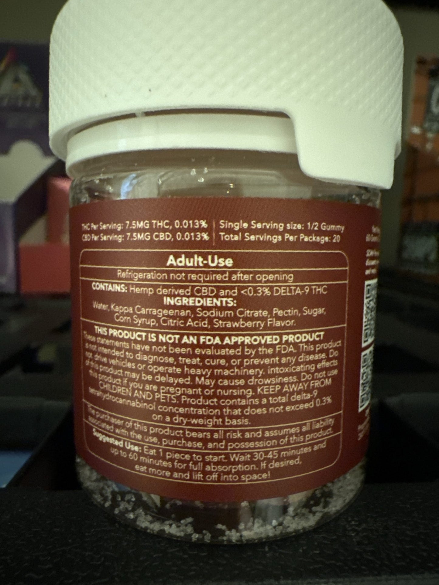 Space Gods Space Bursts-Delta 9+CBD-Gummies-2 Flavor Options Space Gods