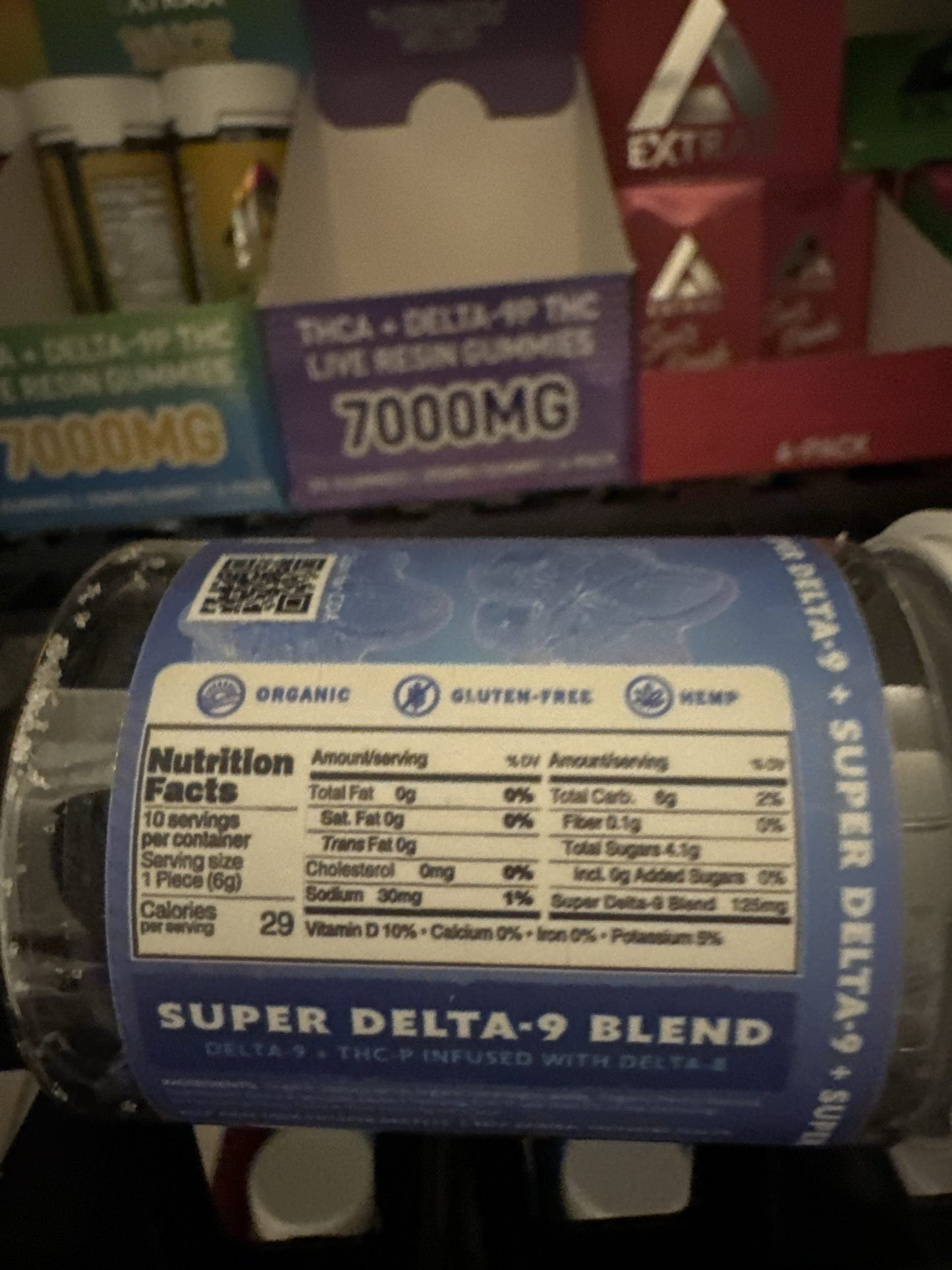 Kush Burst-Super Delta 9 Blend Gummies-2 Flavor Options Kush Burst
