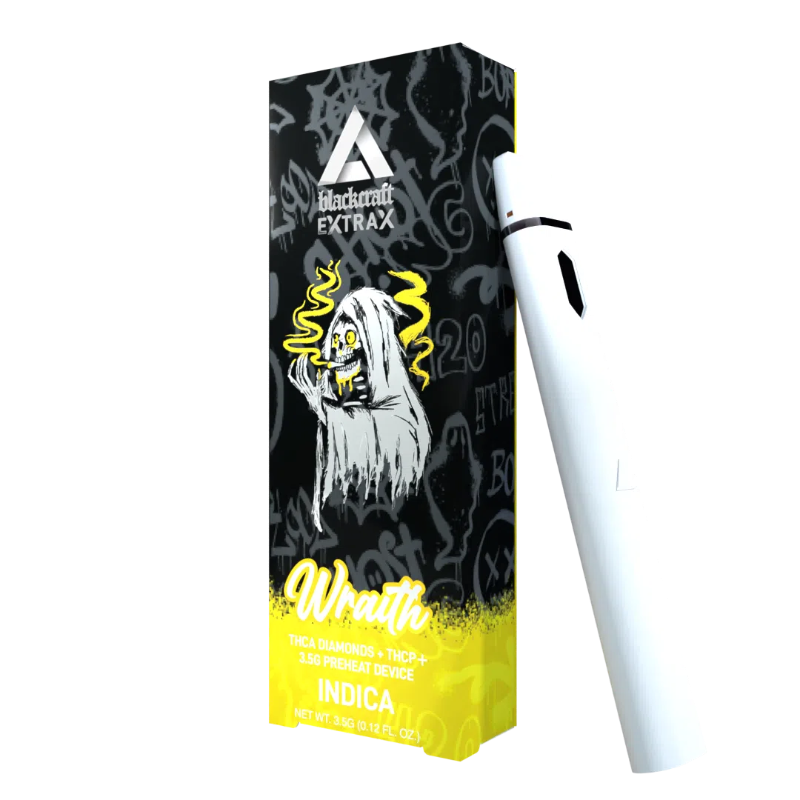 Extrax-Blackcraft Series-THCA Diamonds+THCP-3.5 G Disposable-3 Flavors Extrax