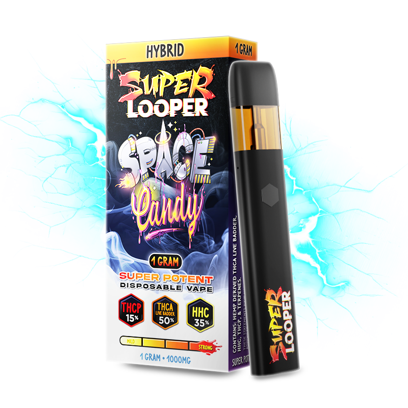 Dimo Hemp-Super Looper-THCP-THCA-HHC-1G Disposable Vape-3 Flavor Options Dimo Hemp