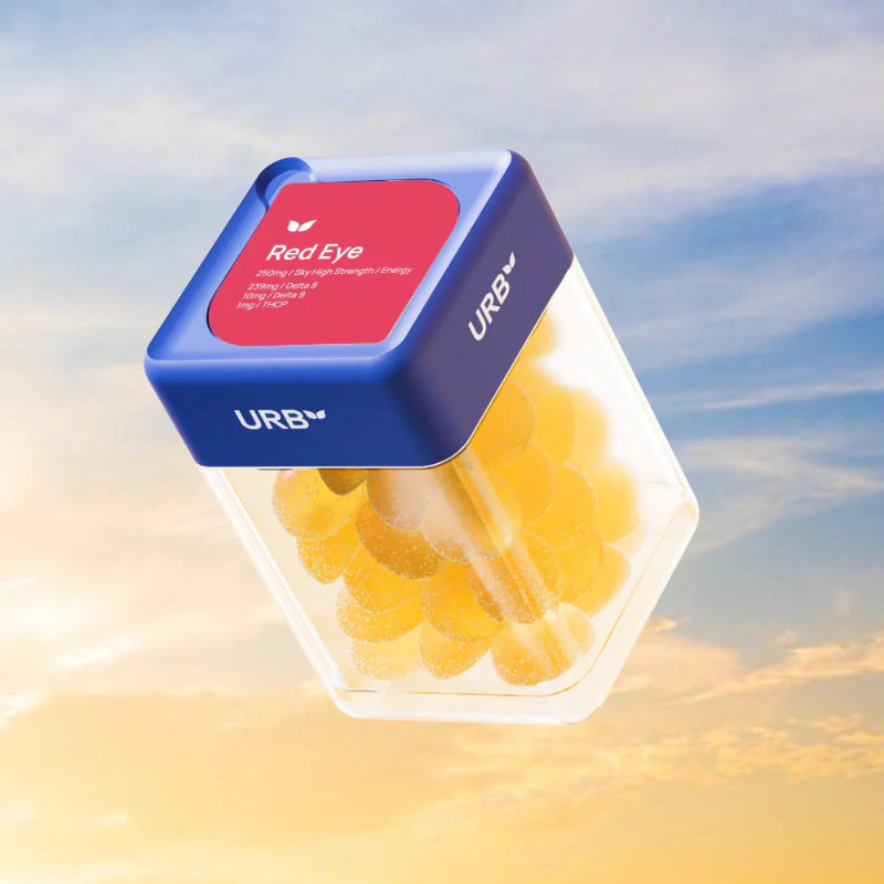 URB-Red Eye Skybites-THCA-7500MG-Gummies-2 Flavor Options URB