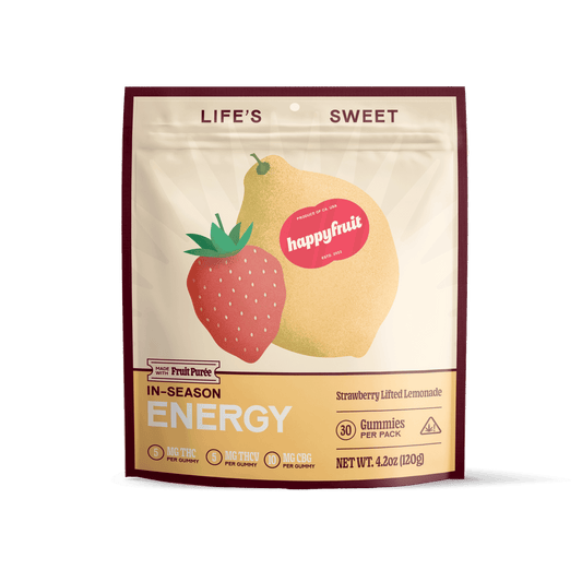Happy Fruit-Strawberry Lifted Limeade-Delta 9-THCV-CBG-Sativa (Copy) Klutch