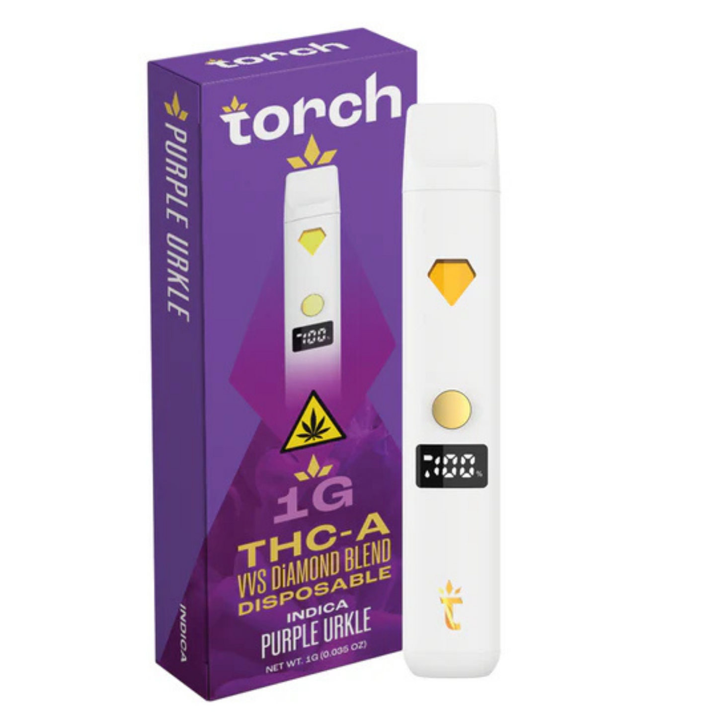 Torch-Live Resin-THCP-1G Disposable-5 Flavor Options Torch