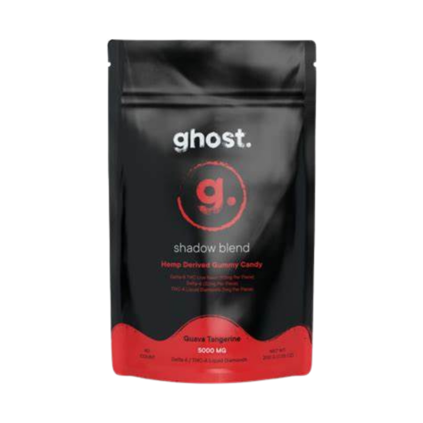 Ghost-Shadow Blend 5000mg Gummies-Delta 6-THCA-Liquid Diamonds-3 Flavor Options Ghost Hemp