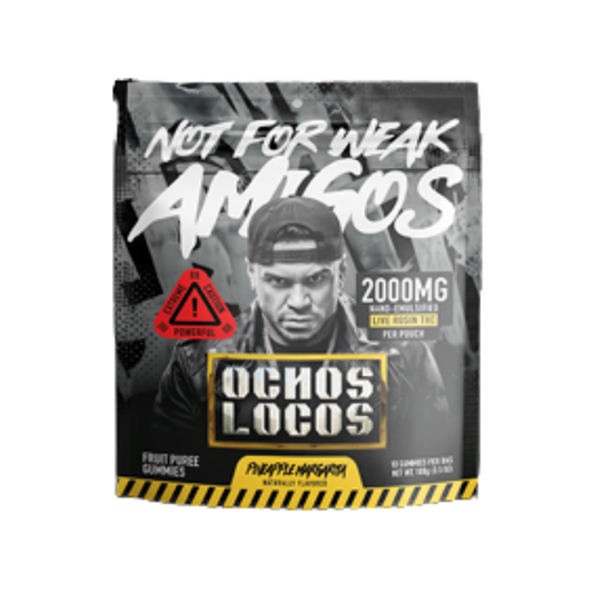 Ocho Locos Amigos-D9/THCP/Live Rosin/CBG-Gummies-3 Flavors StimWell