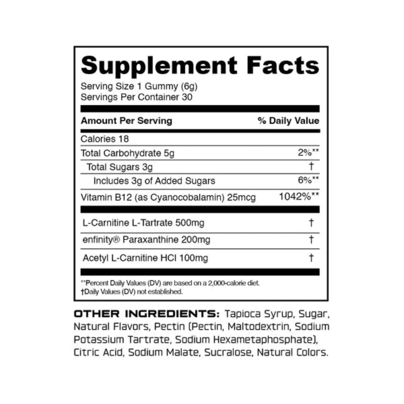 Prax - Workout Gummies - Mandarin Orange Moonwlkr