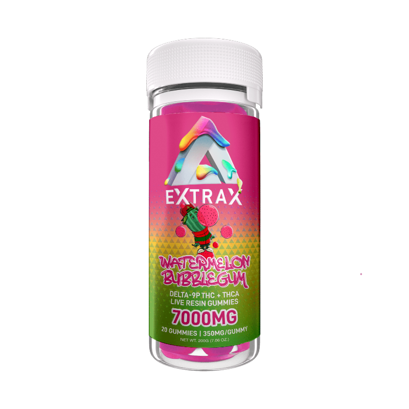 extrax adios gummies watermelonbubblegum