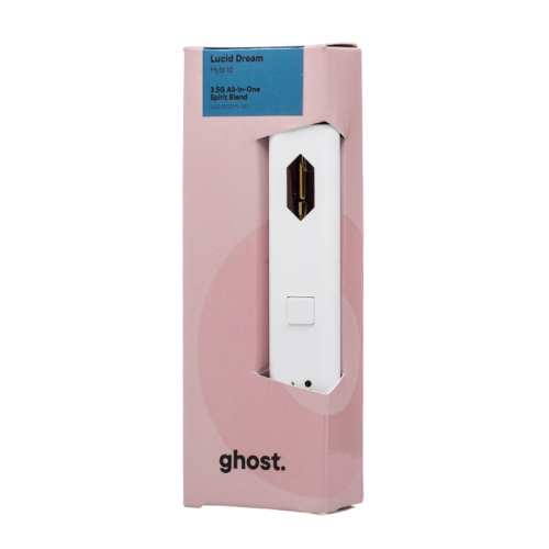 Ghost-Spirit Blend-Live Badder-THCA-3.5g Disposable-3 Flavor Options Ghost Hemp