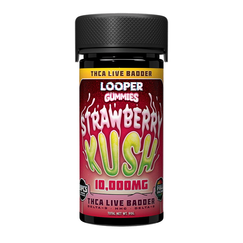 Dimo Hemp Looper-Live Badder-THCA-Delta 9-10,000MG Gummies-3 Flavor Options Dimo Hemp