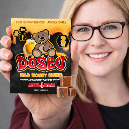 Mad Honey Gummies Guide With Strawberry and Pineapple Gummies