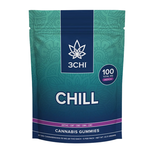 3CHI Chill 100MG Cannabis Gummies