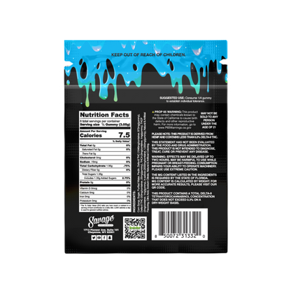 Delta Extrax - BrainRot Gummies - Baja Splash