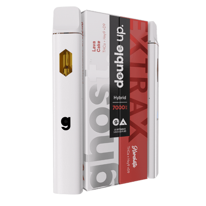 Ghost Extrax-2 pack-7000mg THCA-Delta 9-HXY9 Disposables-2 Flavor Options Ghost Hemp