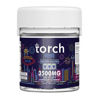 Torch Haymaker Blend Gummies – 3500MG THC-P + Delta 9 Live Resin Edibles
