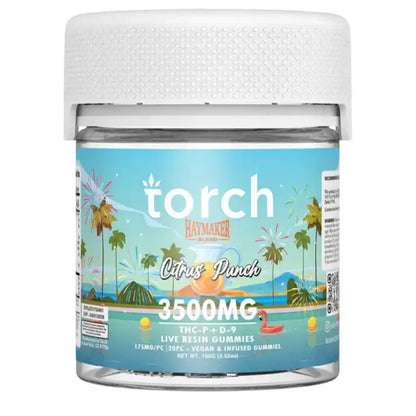 Torch Haymaker Blend Gummies – 3500MG THC-P + Delta 9 Live Resin Edibles