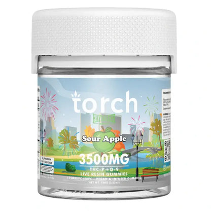 Torch Haymaker Blend Gummies – 3500MG THC-P + Delta 9 Live Resin Edibles