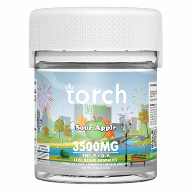 Torch Sour Apple Live Resin Gummies