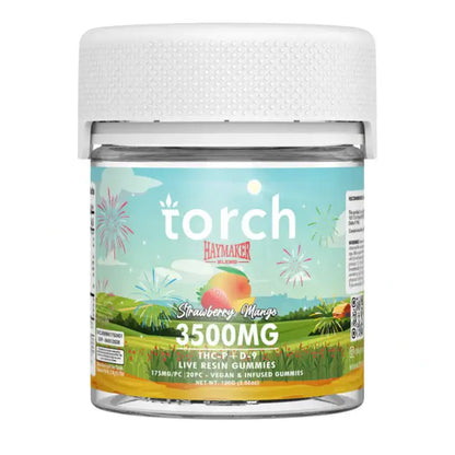 Torch Haymaker Blend Gummies – 3500MG THC-P + Delta 9 Live Resin Edibles