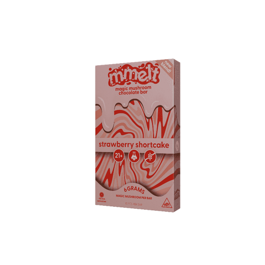 mmelt Magic Mushroom Chocolate-6 Gram-Chocolate Bar-3 Flavor Options Cali Extrax