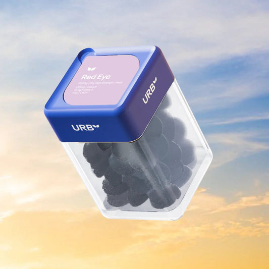 URB-Red Eye Skybites-THCA-7500MG-Gummies-2 Flavor Options URB