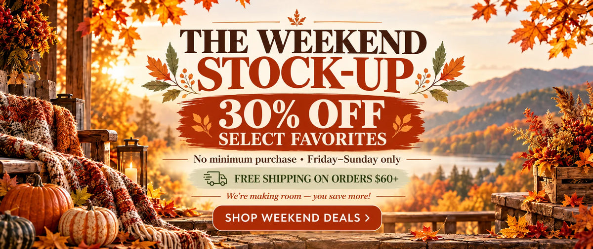 StimWell Weekend Stock-Up Sale: 30% off select favorites Friday through Sunday, plus free shipping on orders $60+.