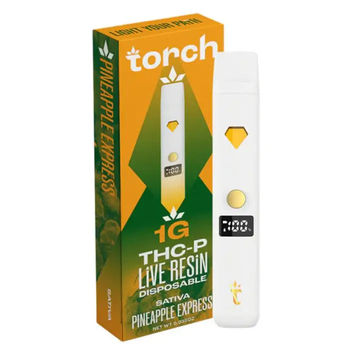 Torch THC-P Live Resin 1G Disposable Pineapple Express