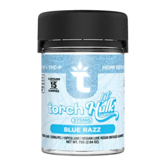 Torch Lil Hulk Gummies – Delta 9 + THC-P (375MG High Potency Edibles)
