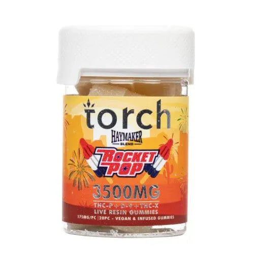 Torch Haymaker 3500MG THC-P Rocket Pop Live Resin Gummies