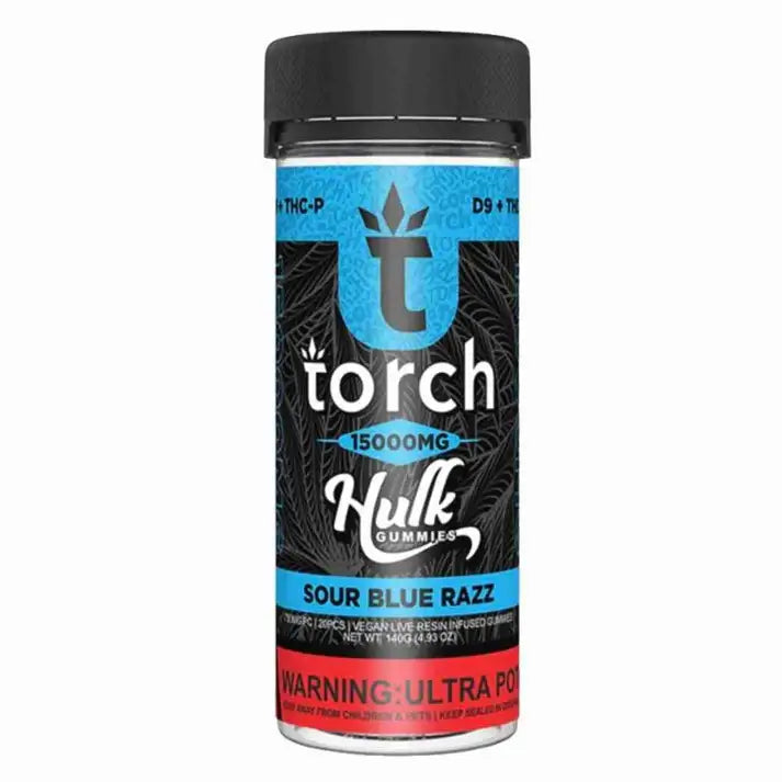 Torch Hulk Gummies – 15000MG THC-P + Delta 9 Live Resin Edibles (Ultra High Potency)