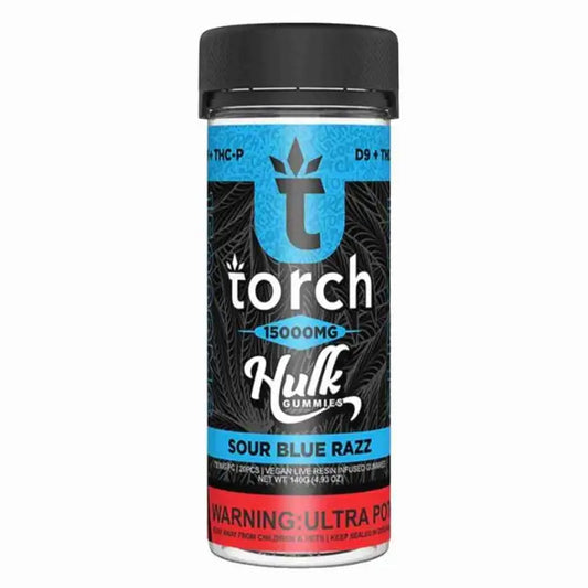 Torch Hulk Gummies – 15000MG THC-P + Delta 9 Live Resin Edibles (Ultra High Potency)