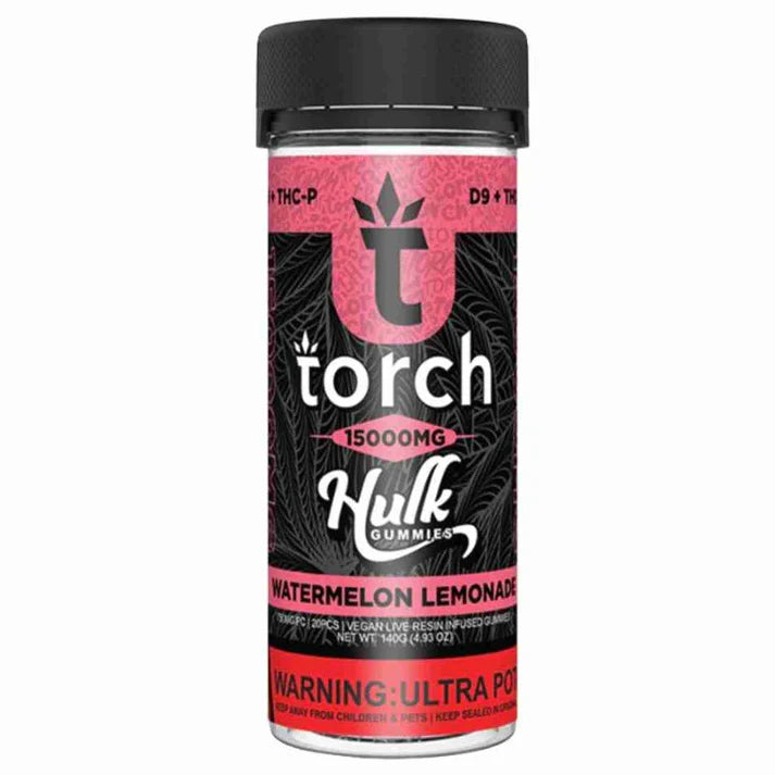 Torch Hulk Gummies – 15000MG THC-P + Delta 9 Live Resin Edibles (Ultra High Potency)