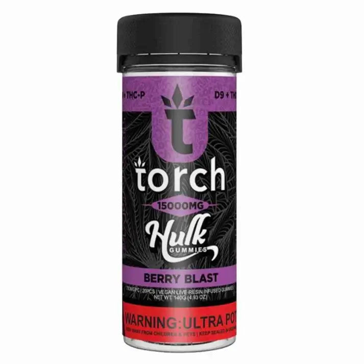 Torch Hulk Gummies – 15000MG THC-P + Delta 9 Live Resin Edibles (Ultra High Potency)