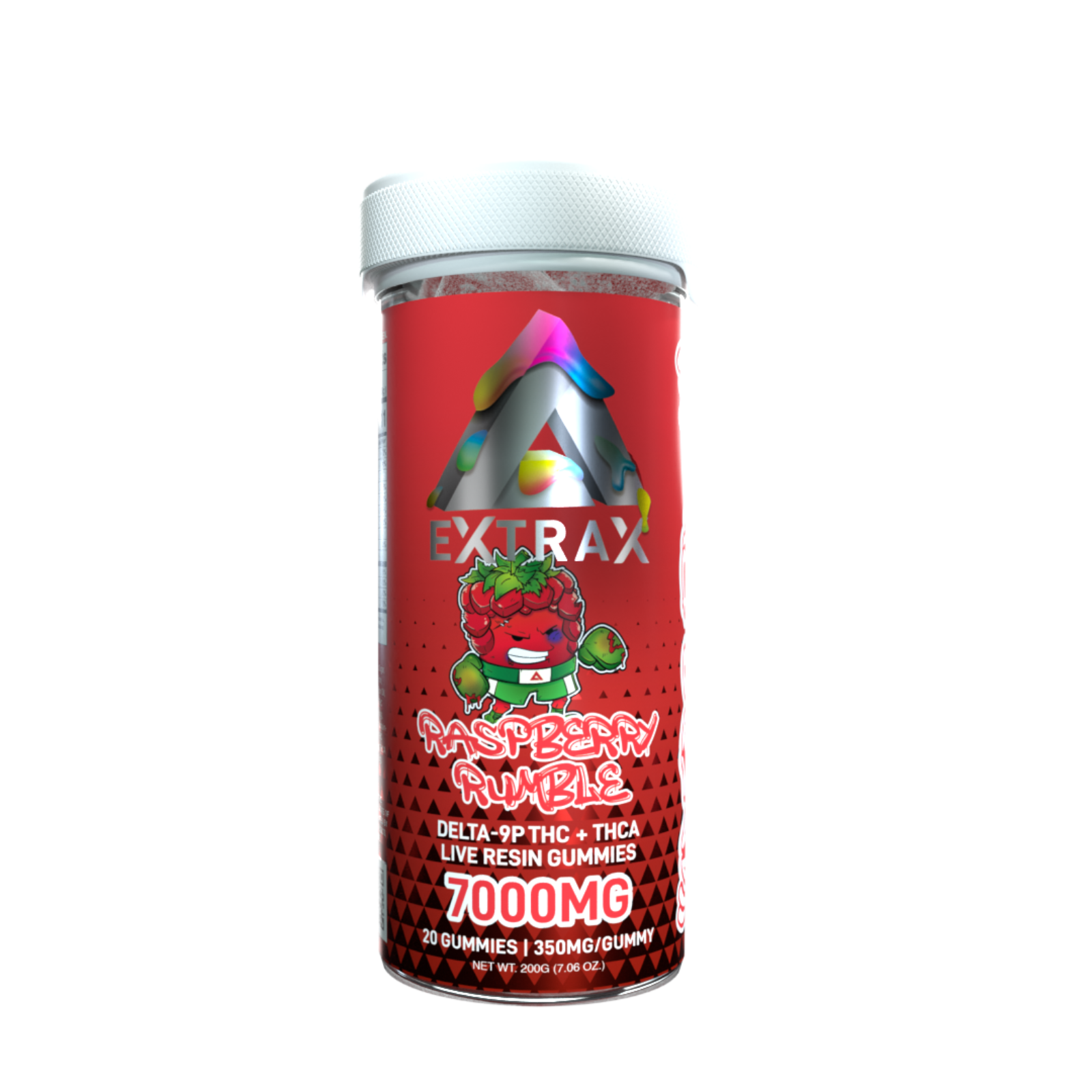 Extrax-THCA-Delta 9-Live Resin 7000 MG Adios Gummies-5 Flavor Options Extrax