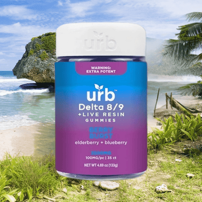 URB-D8/D9 THC-3500MG-Gummies-2 Flavor Options StimWell