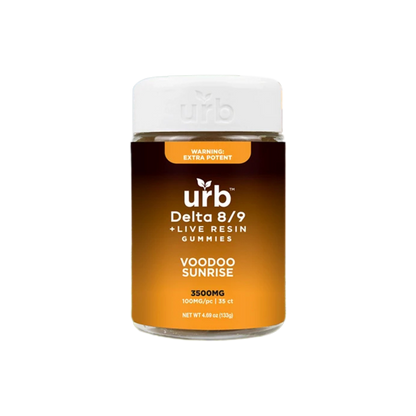 URB-D8/D9 THC-3500MG-Gummies-2 Flavor Options StimWell