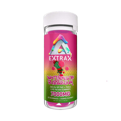 extrax adios gummies watermelonbubblegum