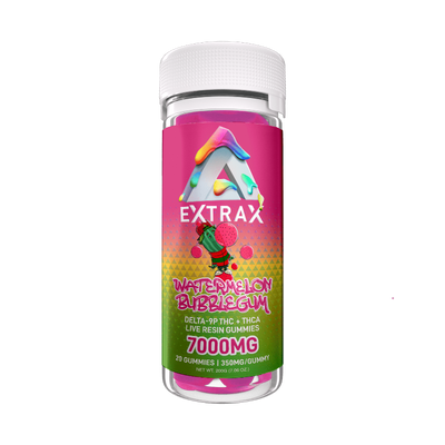 extrax adios gummies watermelonbubblegum