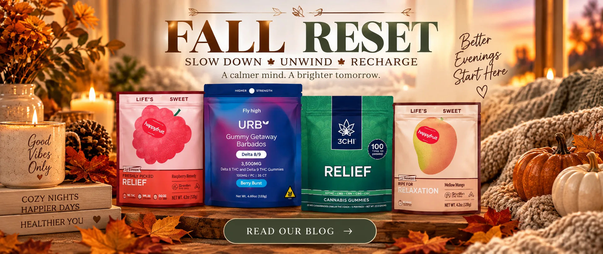StimWell Fall Reset featuring relaxation and relief products for calmer evenings, better sleep, and a refreshed fall routine.