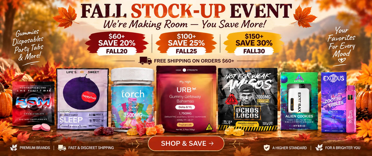 StimWell Fall Stock-Up Event: save 20% on $60+, 25% on $100+, or 30% on $150+, plus free shipping on orders $60+.