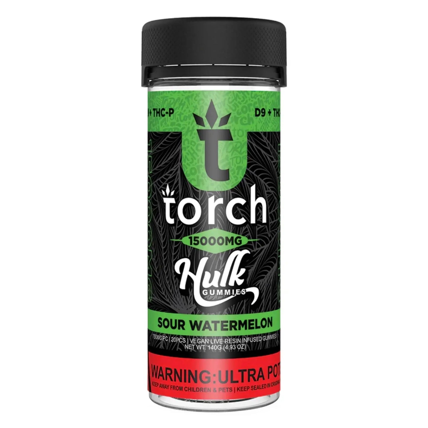 Torch Hulk Gummies – 15000MG THC-P + Delta 9 Live Resin Edibles (Ultra High Potency)
