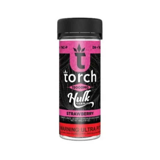Torch Hulk 15000MG THC-P Delta 9 Strawberry Gummies