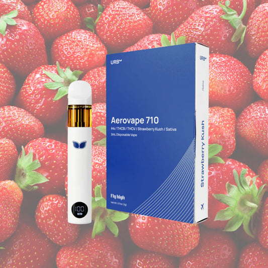 URB Aerovape 710 Strawberry Kush 3ML Disposable Vape